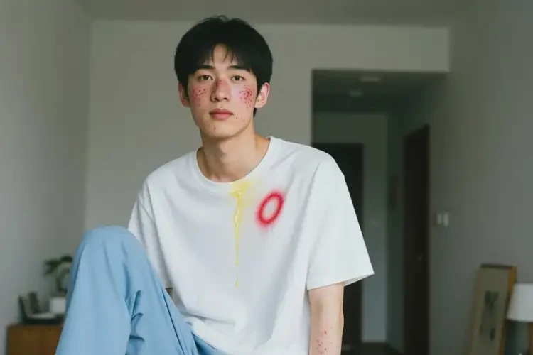 青年人面部出湿疹能彻底自愈吗(图1)