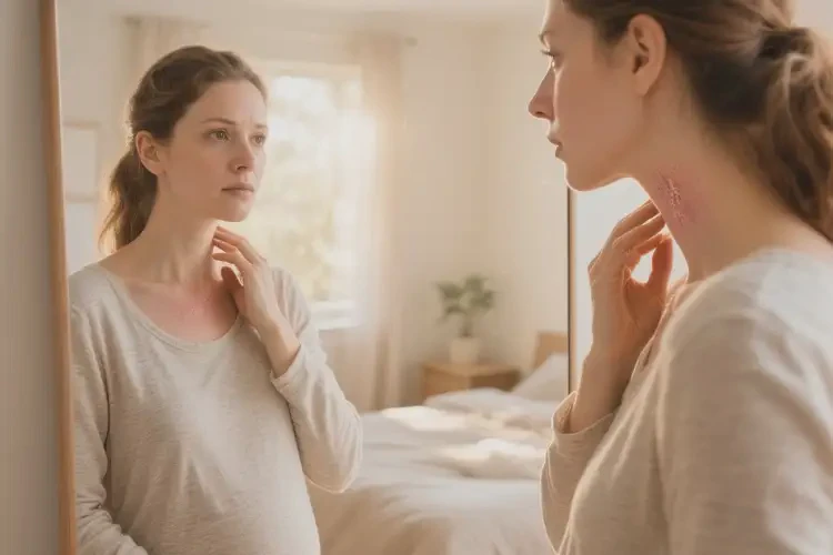 孕妇脖子容易起湿疹能治好吗(图4)