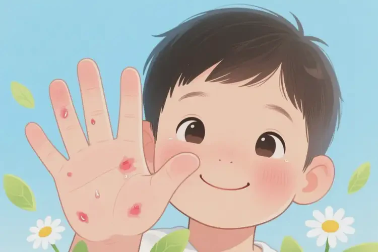 少儿手上偶尔起湿疹能治好吗(图4)