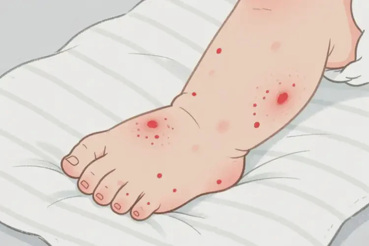 婴幼儿脚上有湿疹能治好吗(图2)