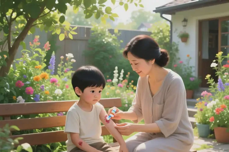 小孩手臂上起湿疹能治好吗(图2)