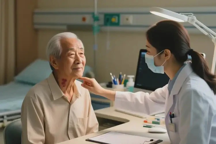 老人脖子容易起湿疹能治好吗(图2)