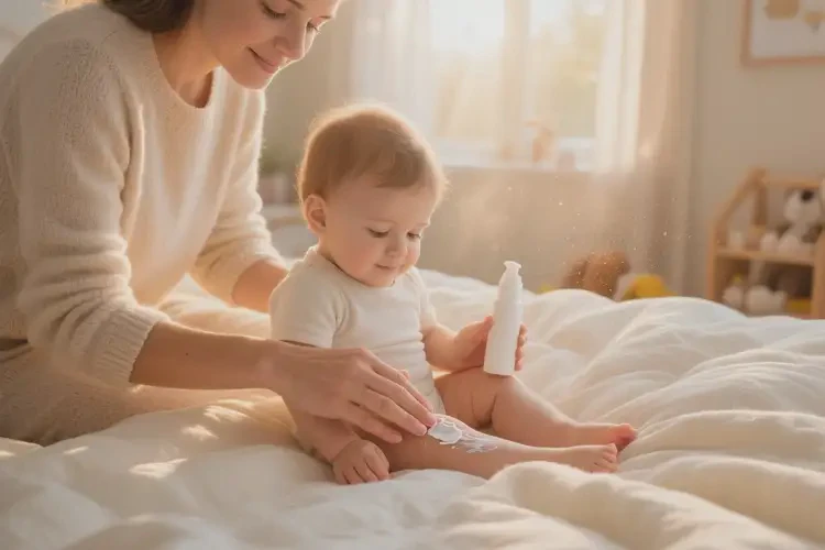 孩子身上有湿疹能治好吗(图4)