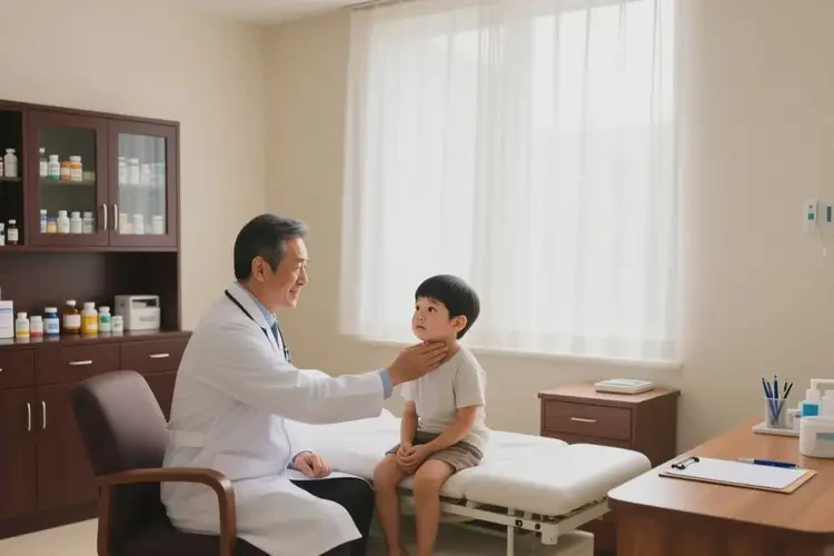 小孩脖子上有湿疹能治好吗(图1)