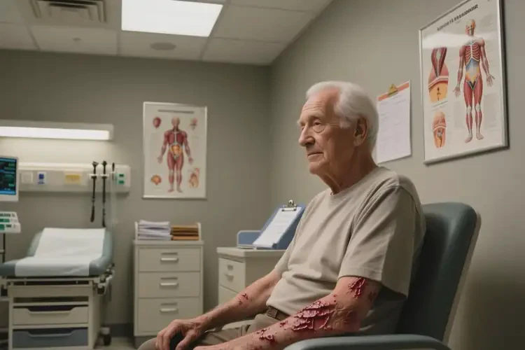 老人手臂经常起湿疹能治好吗(图3)