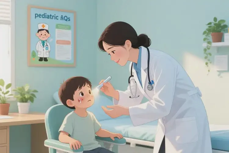 少儿面部有湿疹能治好吗(图3)