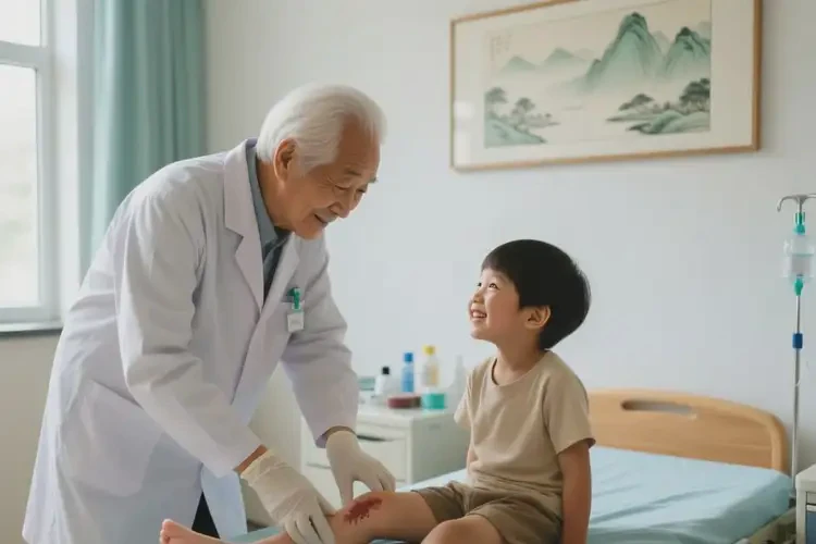 儿童大腿上有湿疹能治好吗(图2)