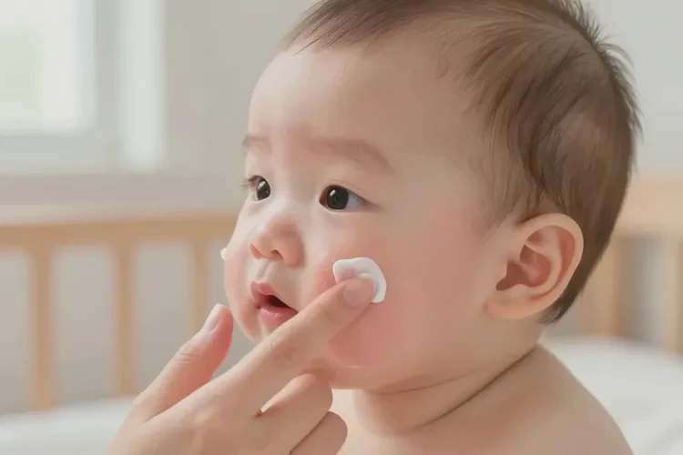 婴儿面部有湿疹可以治愈吗(图2)