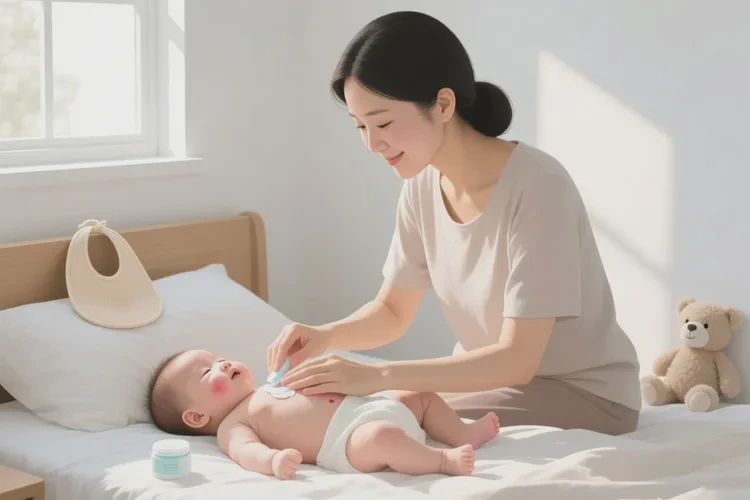 婴儿脖子经常长湿疹可以治愈吗(图2)