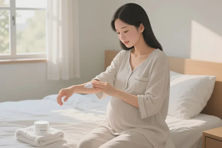 产妇四肢有湿疹可以治愈吗(图1)