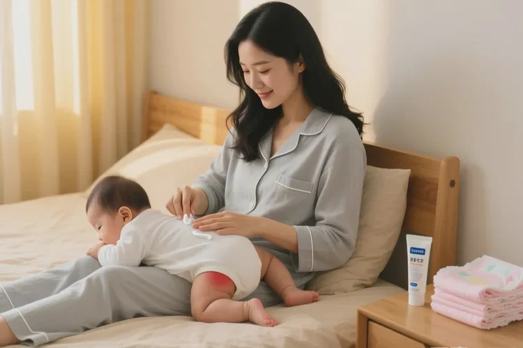婴儿屁股上容易长湿疹可以治愈吗(图3)