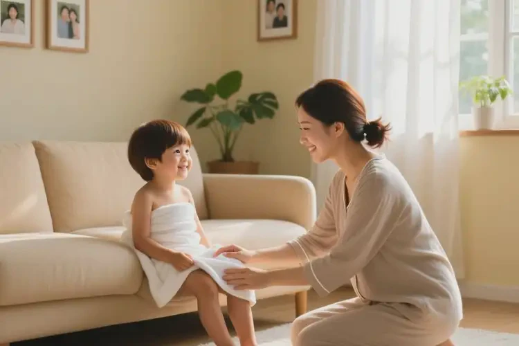 小孩脚上出现湿疹可不可以彻底自愈(图1)