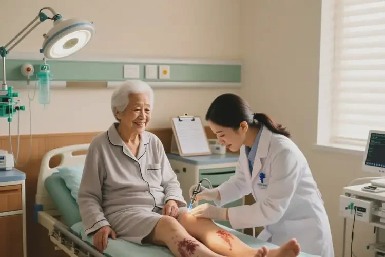 老年人大腿长湿疹能治好吗(图2)