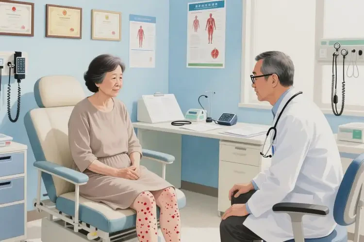 女性大腿出湿疹能治好吗(图2)