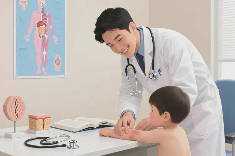 孩子全身容易长湿疹可以治愈吗(图2)