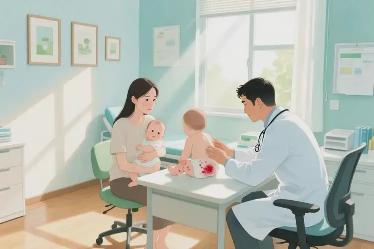 婴幼儿屁股出现湿疹能治好吗(图1)