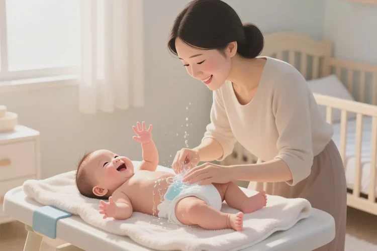 婴儿屁股上有湿疹可以治愈吗(图1)