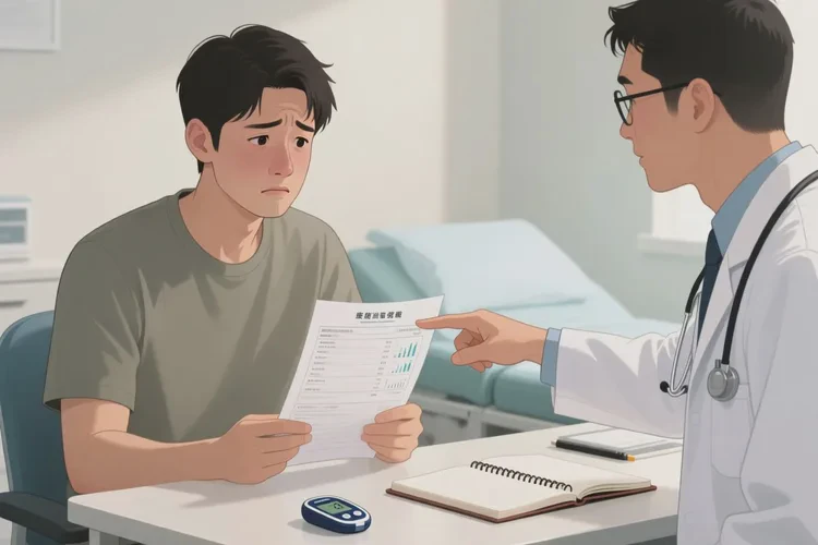 28岁空腹血糖14.3是怎么回事(图1)