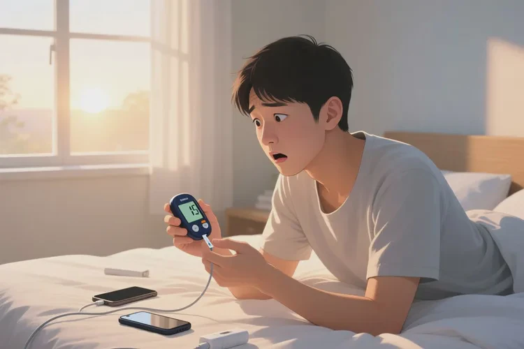 28岁空腹血糖16点8是怎么回事(图1)