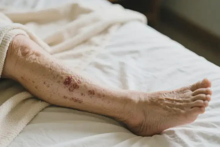 老年人大腿起湿疹能治好吗(图2)