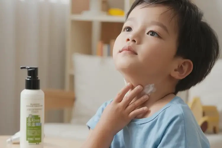 孩子脖子出湿疹能彻底自愈吗(图2)