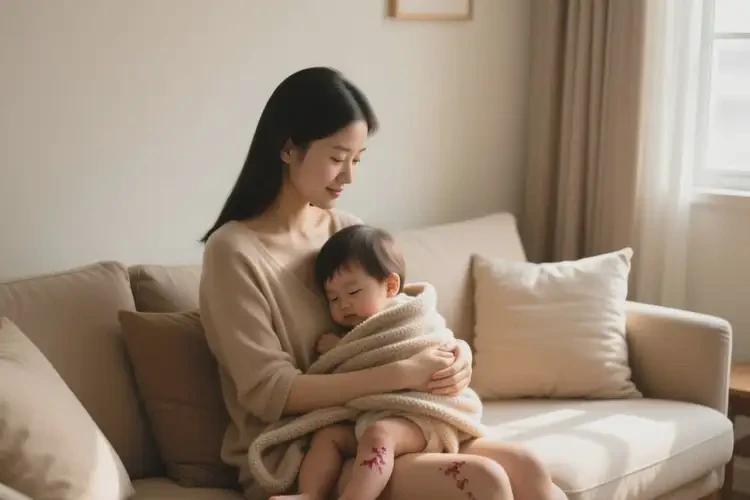 小儿大腿容易长湿疹能治好吗(图4)