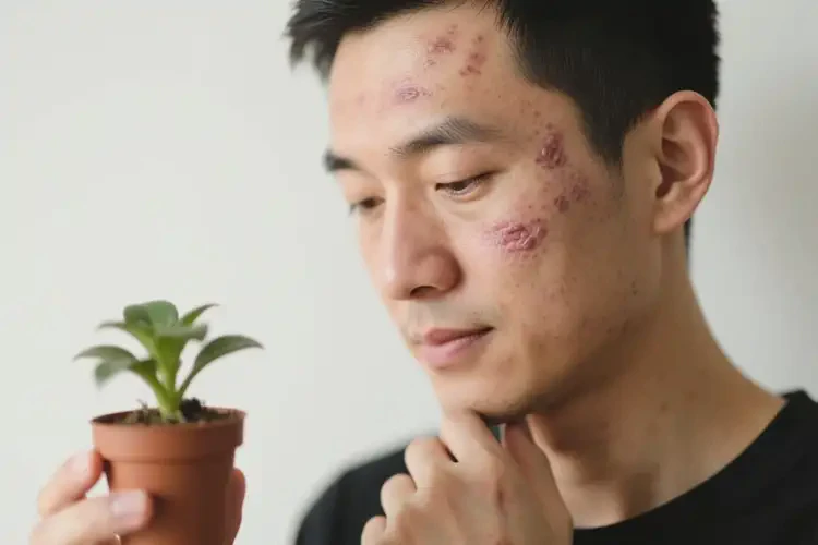 男性脸上长湿疹能治好吗(图3)