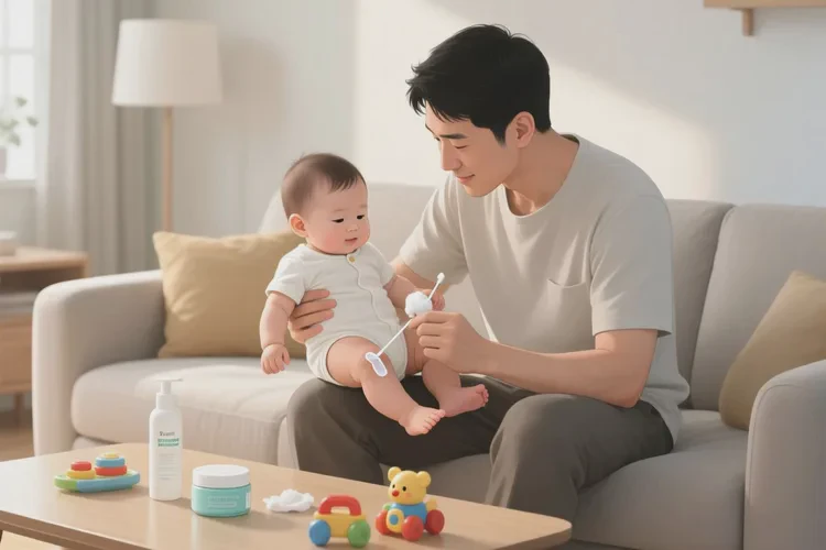 婴儿大腿长湿疹可以治愈吗(图2)