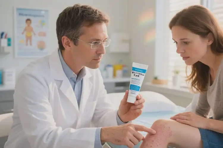 小孩小腿上出现湿疹能治好吗(图3)