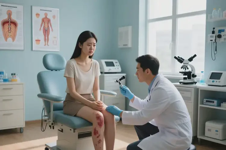 女性大腿上出现湿疹能治好吗(图3)