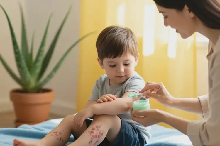 少儿四肢起湿疹能治好吗(图4)