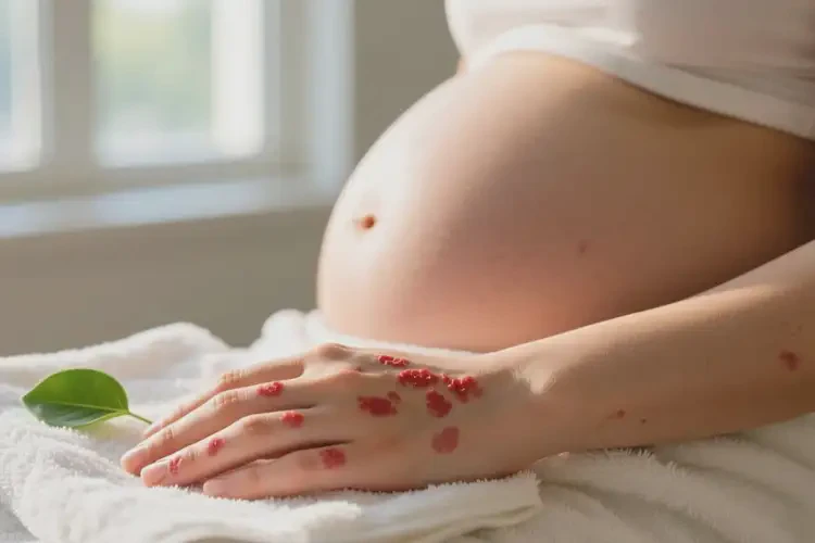 产妇手上起湿疹能治好吗(图4)