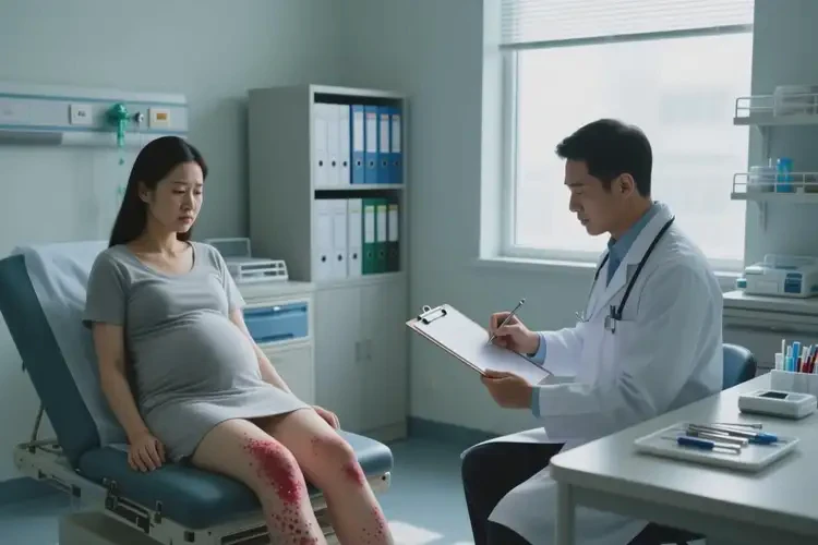 产妇大腿上经常起湿疹能治好吗(图4)