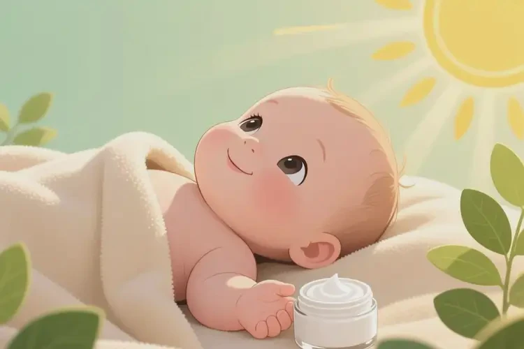 婴幼儿面部容易起湿疹能治好吗(图1)