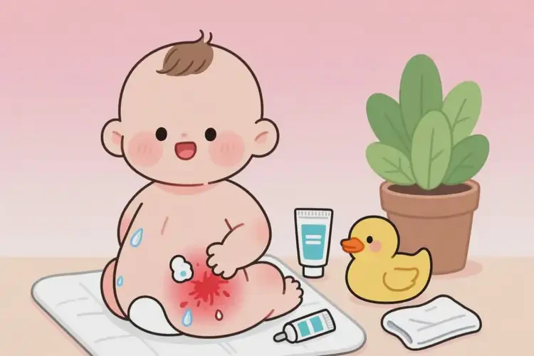 少儿屁股容易长湿疹能治好吗(图3)