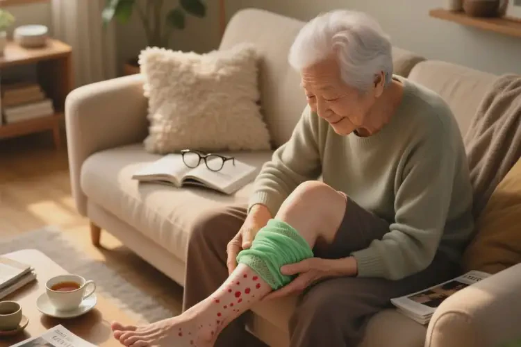 老年人小腿上长湿疹能治好吗(图3)