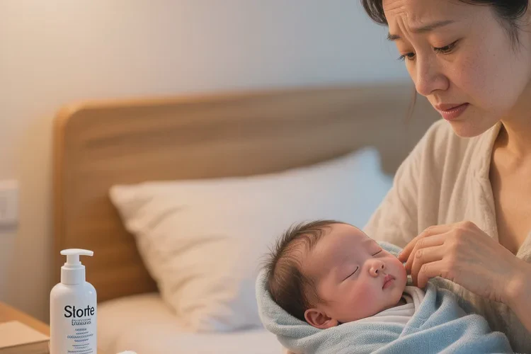 产妇身上偶尔长湿疹可以治愈吗(图1)