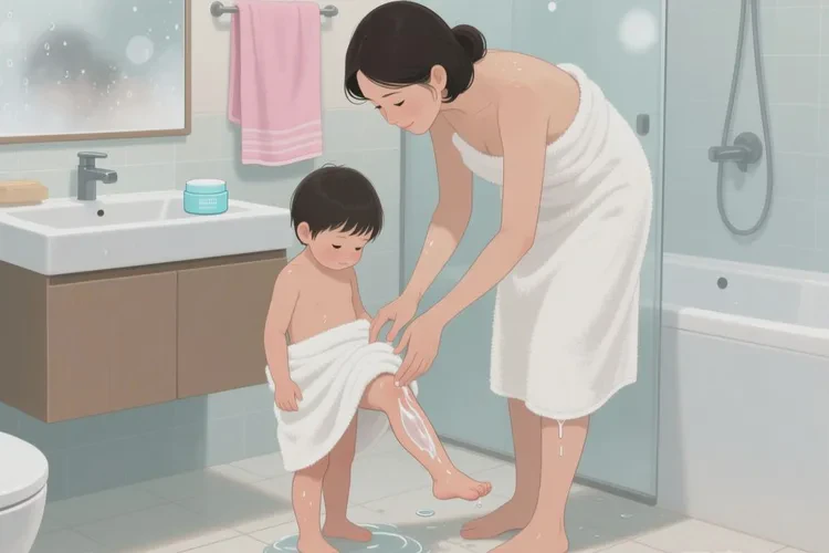 孩子小腿偶尔起湿疹可以治愈吗(图3)