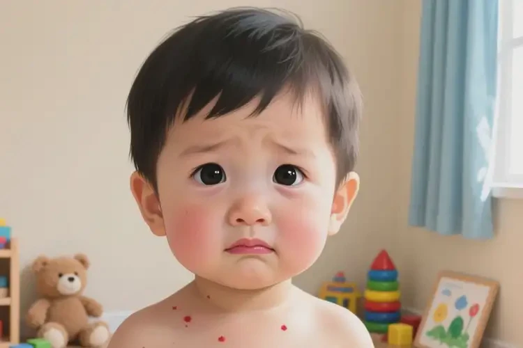 儿童脖子上起湿疹能治好吗(图4)