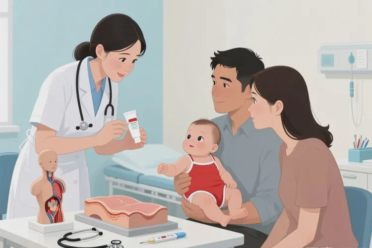 小孩肚子经常长湿疹可以治愈吗(图3)