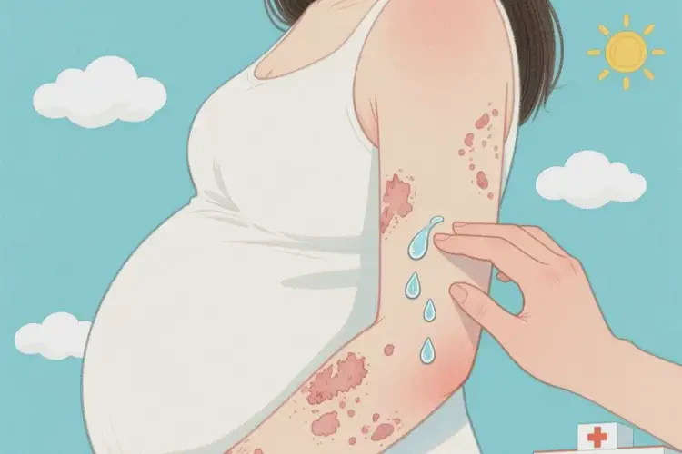 产妇四肢偶尔起湿疹能治好吗(图1)