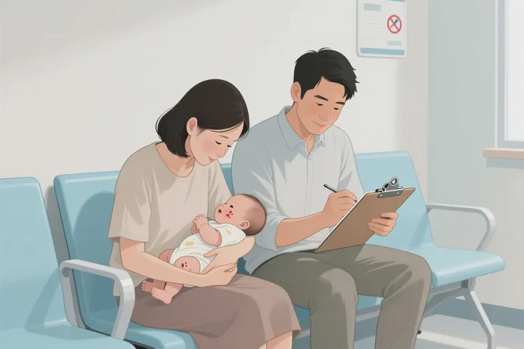 小儿脸上偶尔长湿疹可以治愈吗(图4)