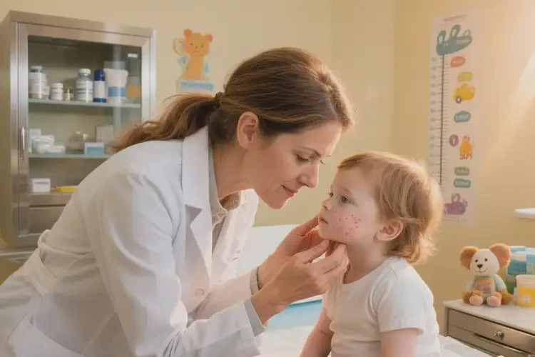 少儿脸上经常起湿疹能治好吗(图4)