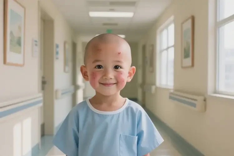 小孩肚子长湿疹能治好吗(图2)