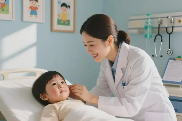 儿童面部经常起湿疹能彻底自愈吗(图1)