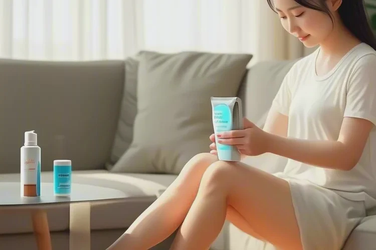 女性小腿上起湿疹可以治愈吗(图1)