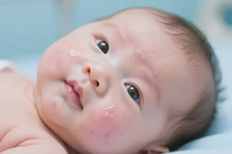 婴儿脸上容易起湿疹能治好吗(图3)