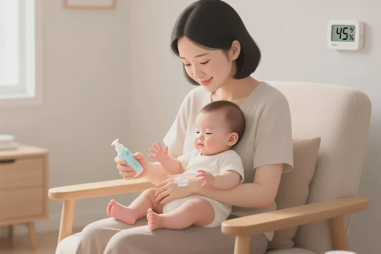 婴儿手上容易长湿疹可以治愈吗(图2)