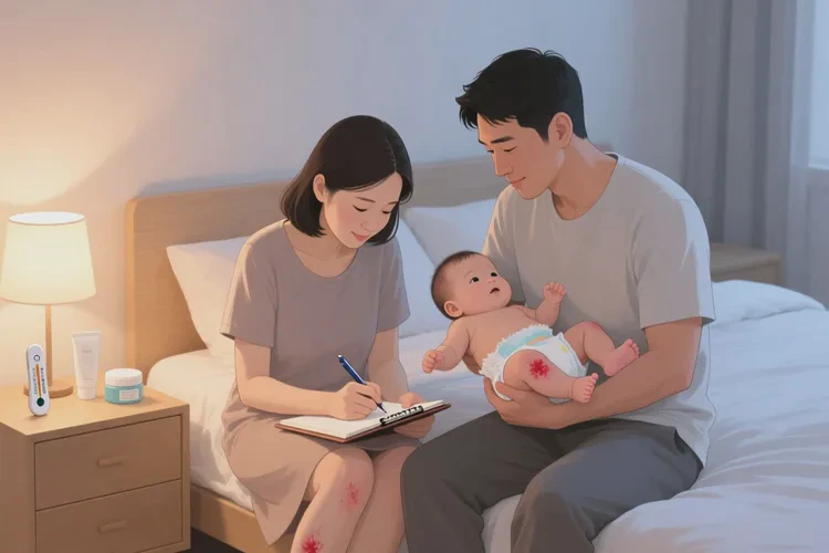 婴幼儿大腿经常起湿疹可以治愈吗(图4)