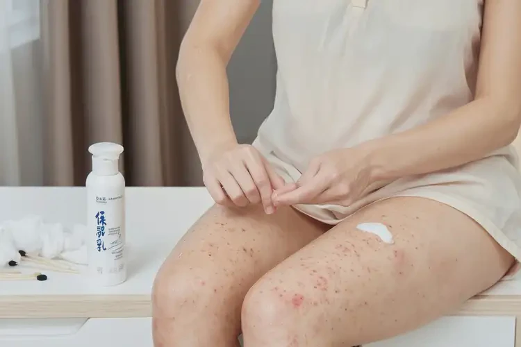 产妇大腿上长湿疹能治好吗(图2)